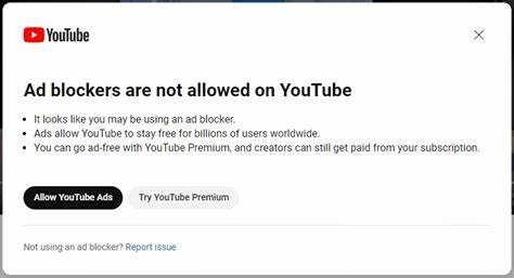 Mala noticia: YouTube impedirá reproducir videos a usuarios que usen bloqueadores de anuncios